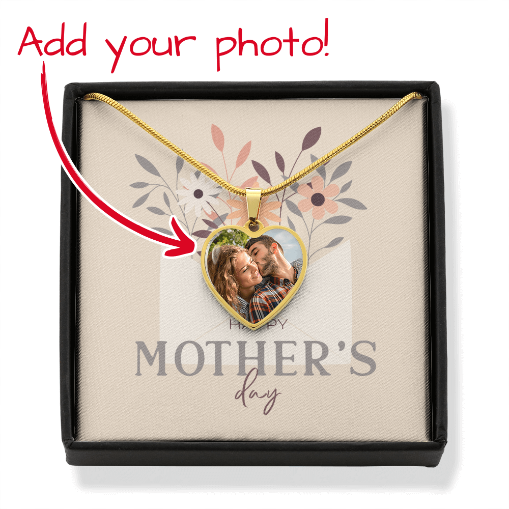 Mother's Day Personalized Heart Necklace