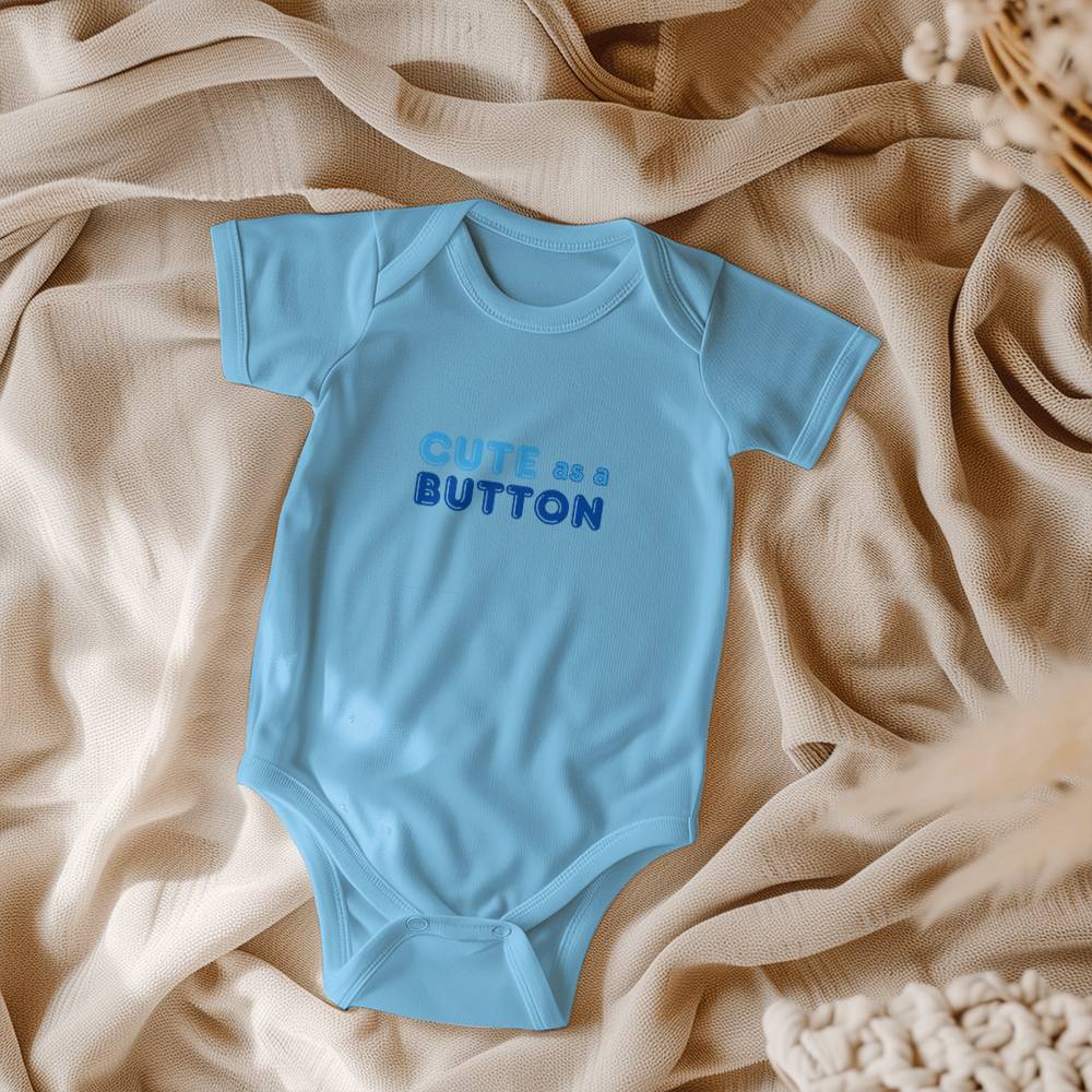 Cute as a Button Onesie