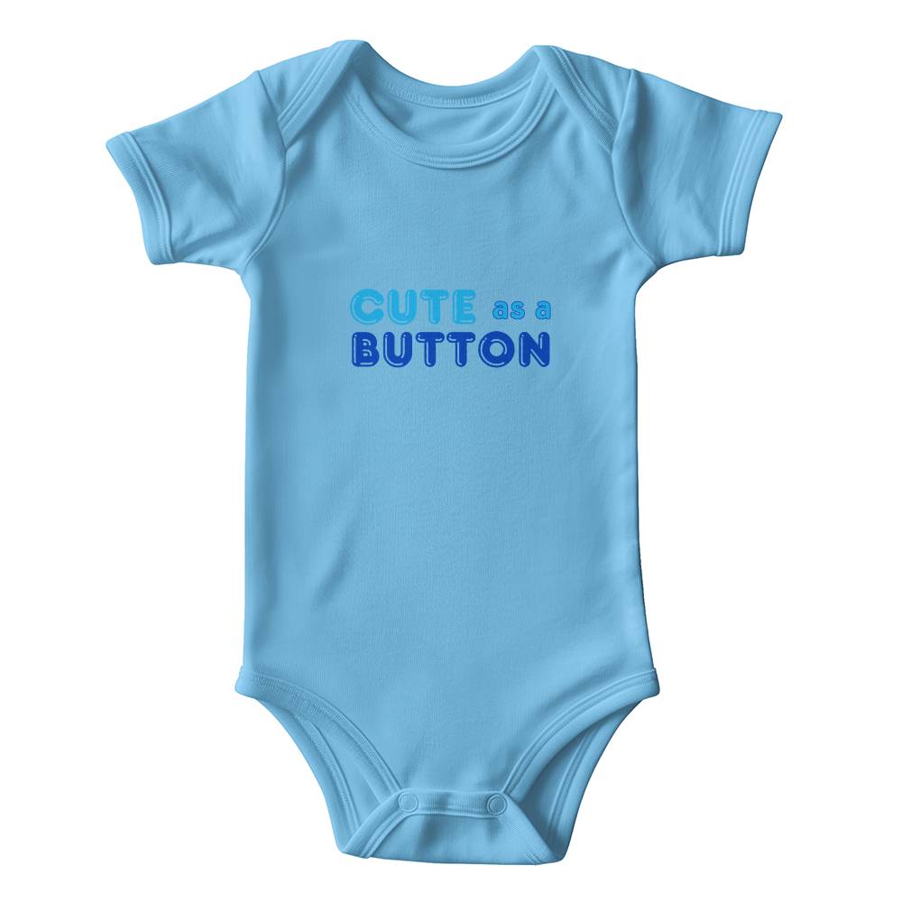 Cute as a Button Onesie