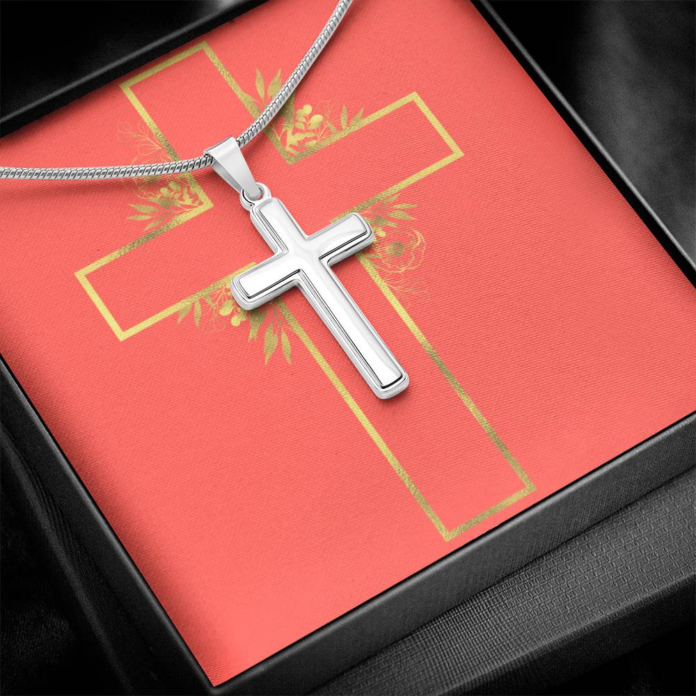 Ressurected Artisan Cross Necklace