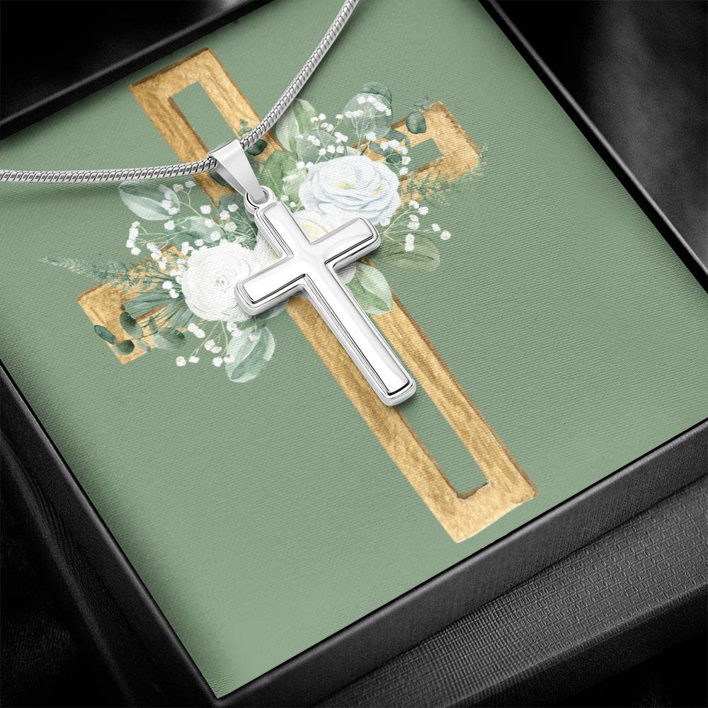 Glory to God Artisan Cross Necklace