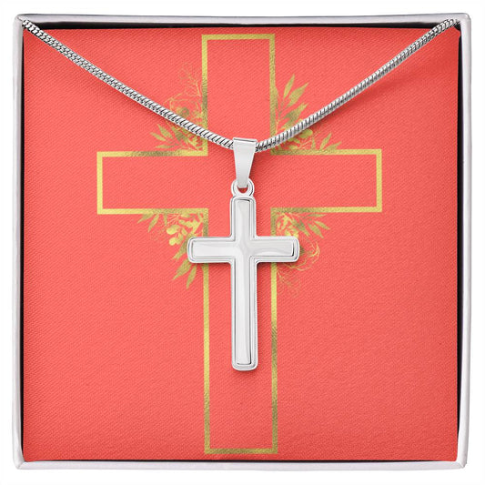 Ressurected Artisan Cross Necklace