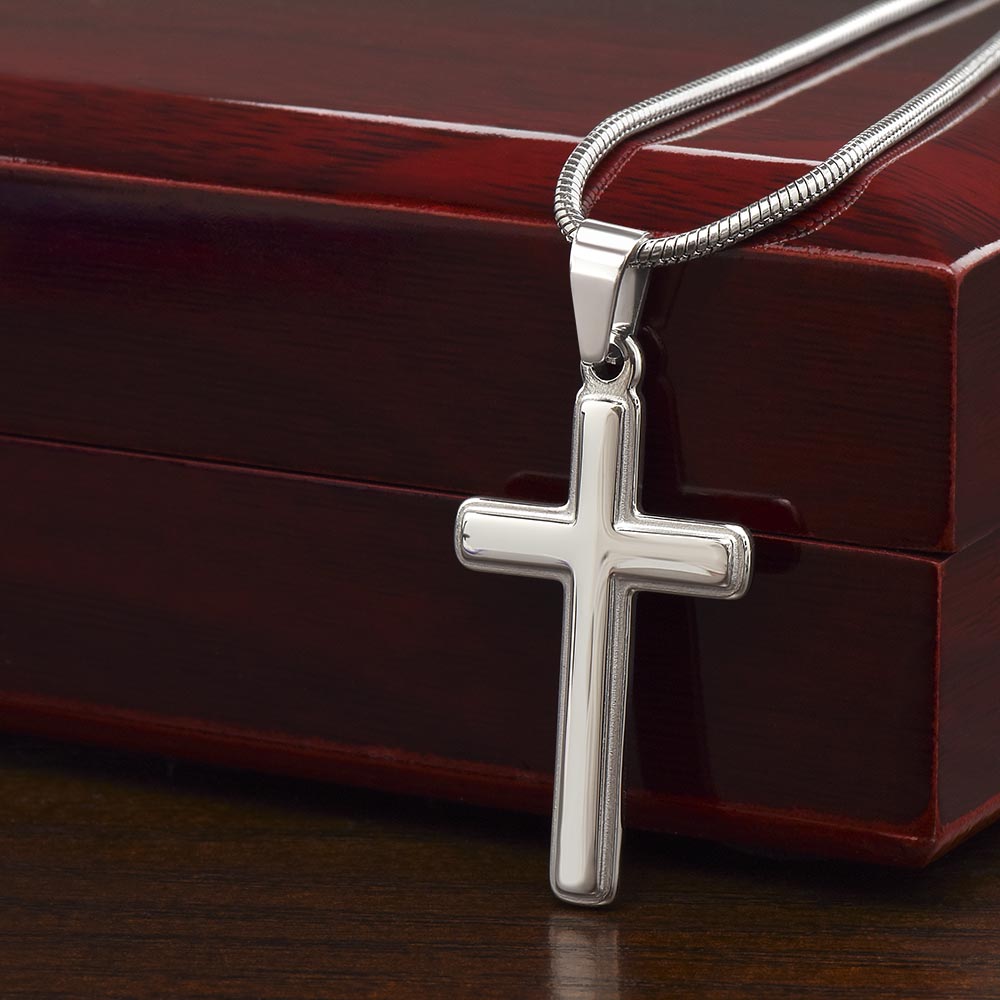 Glory to God Artisan Cross Necklace
