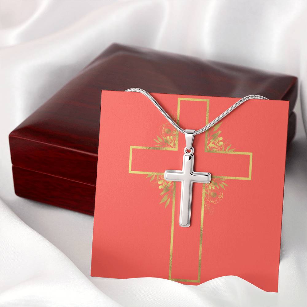 Ressurected Artisan Cross Necklace