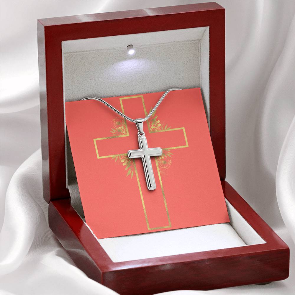 Ressurected Artisan Cross Necklace