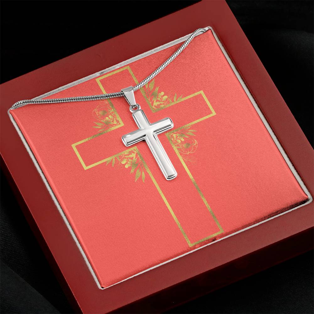 Ressurected Artisan Cross Necklace