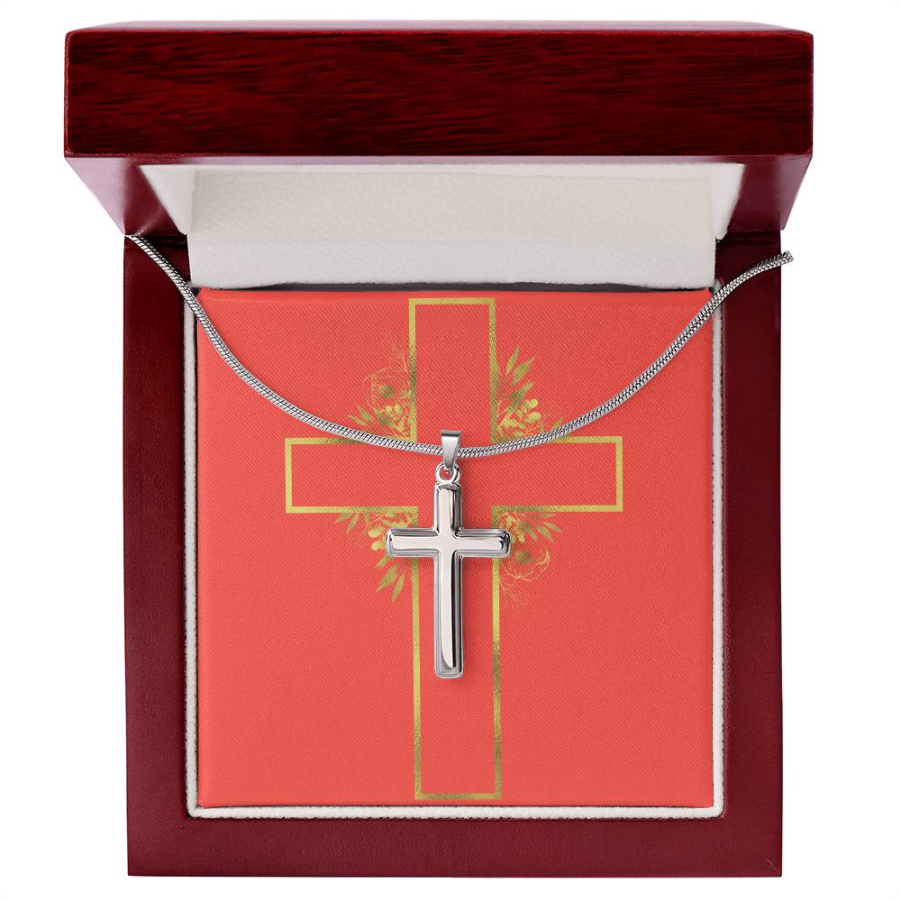 Ressurected Artisan Cross Necklace